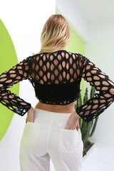 Fishnet Beach Top