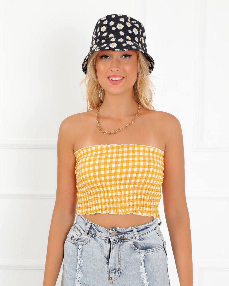 Ruched Tube Top