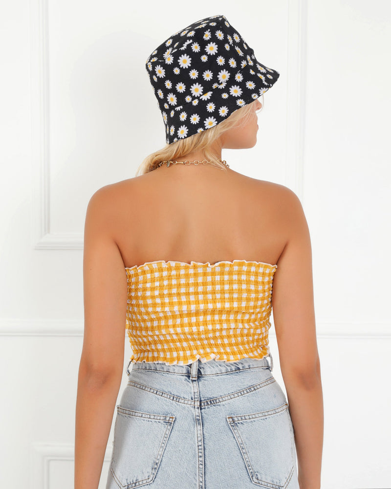 Ruched Tube Top