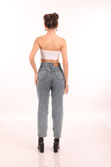 Tassel Mom Jeans