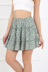 Cotton Floral Skirt