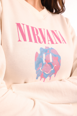 Nirvana Crop Sweatshirt