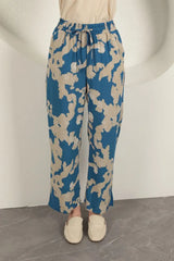 Abstract Relaxed Pants