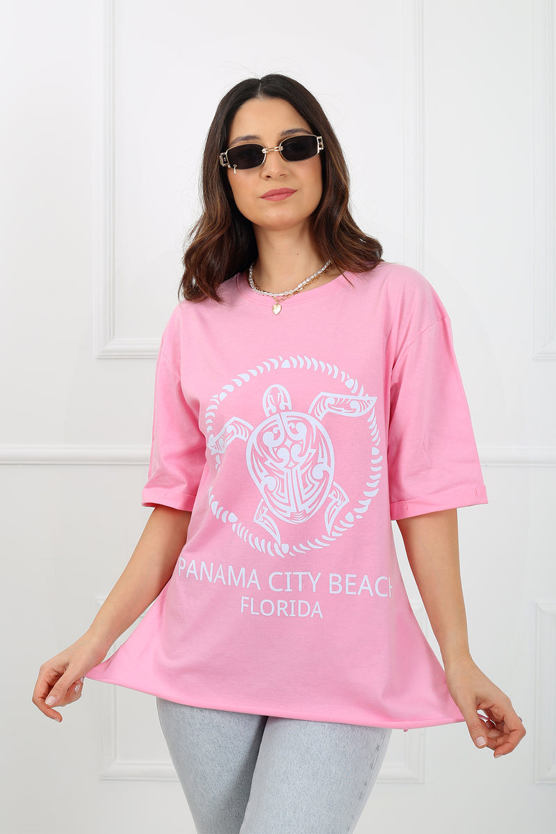 Panama City Beach T-shirt Slit Sides