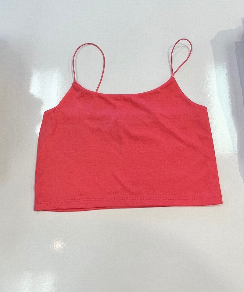 Spaghetti Straps Crop Top